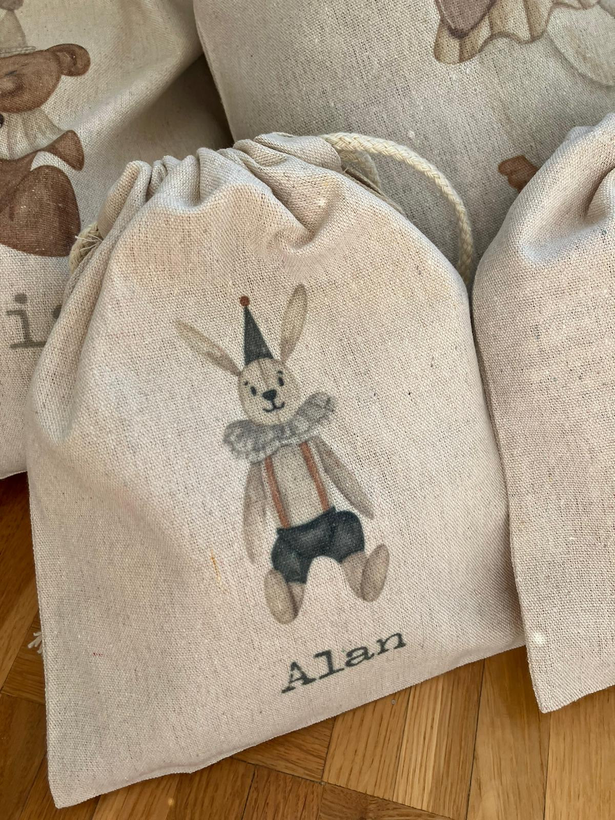 Bossa rústica nadó personalitzada