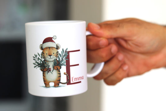 Tassa plàstic personalitzada - Els animals del Nadal