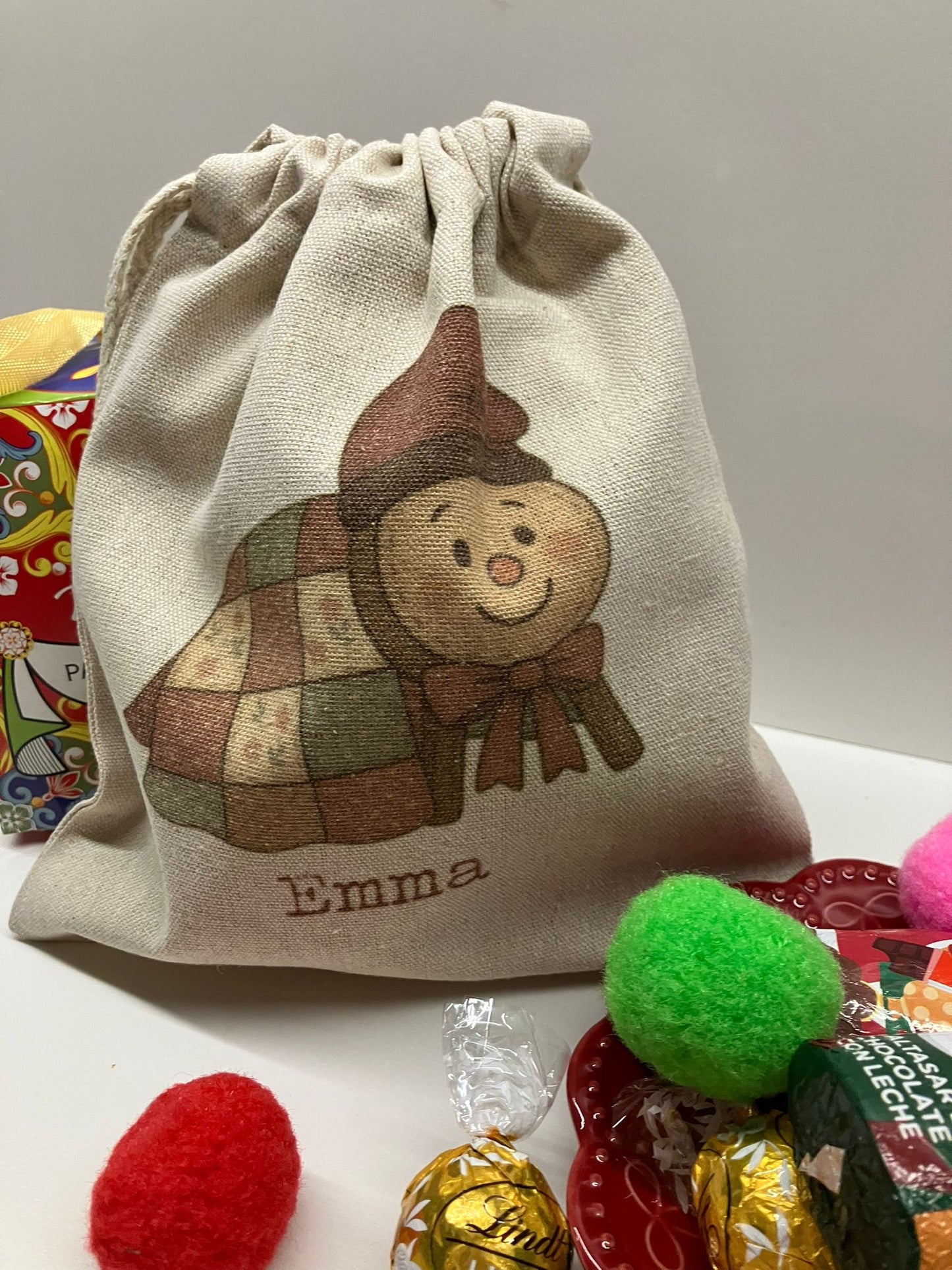 Bossa rústica col.leccio Nadal - Tió / Pare Noel