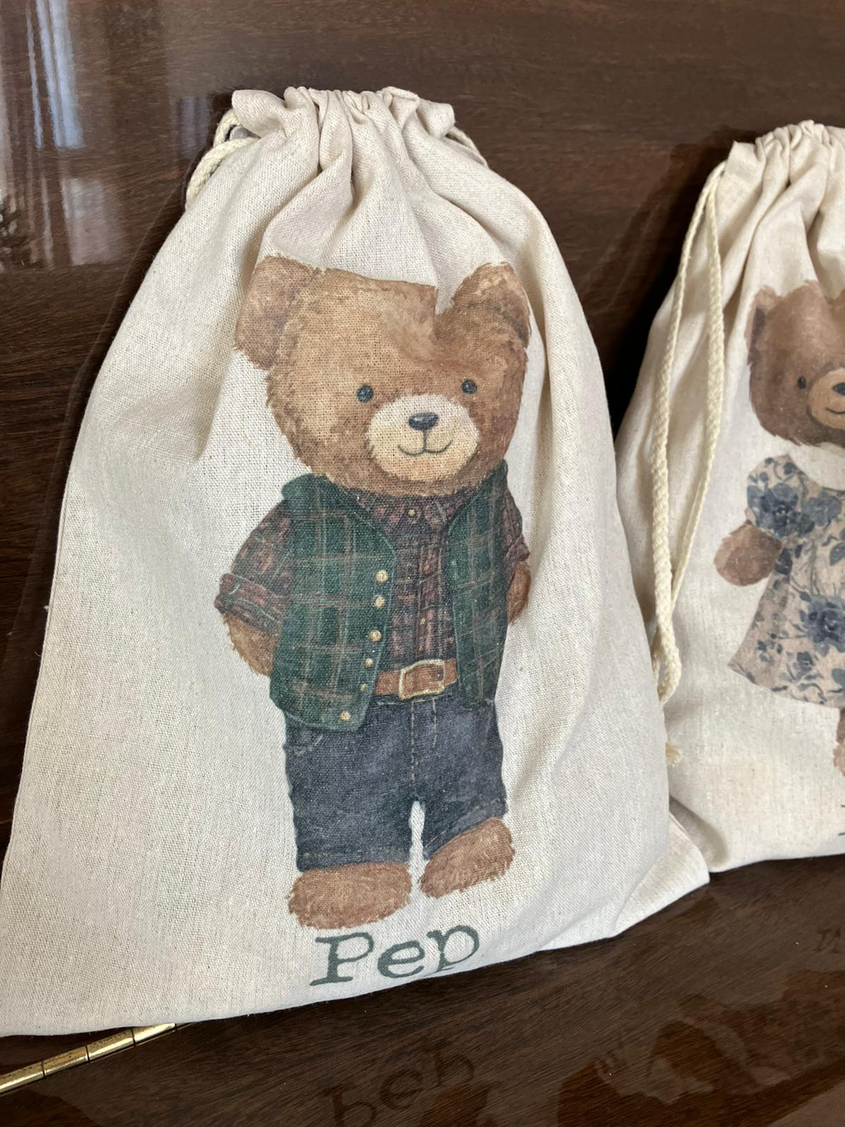 Bossa rústica col.leccio infantil - ossets