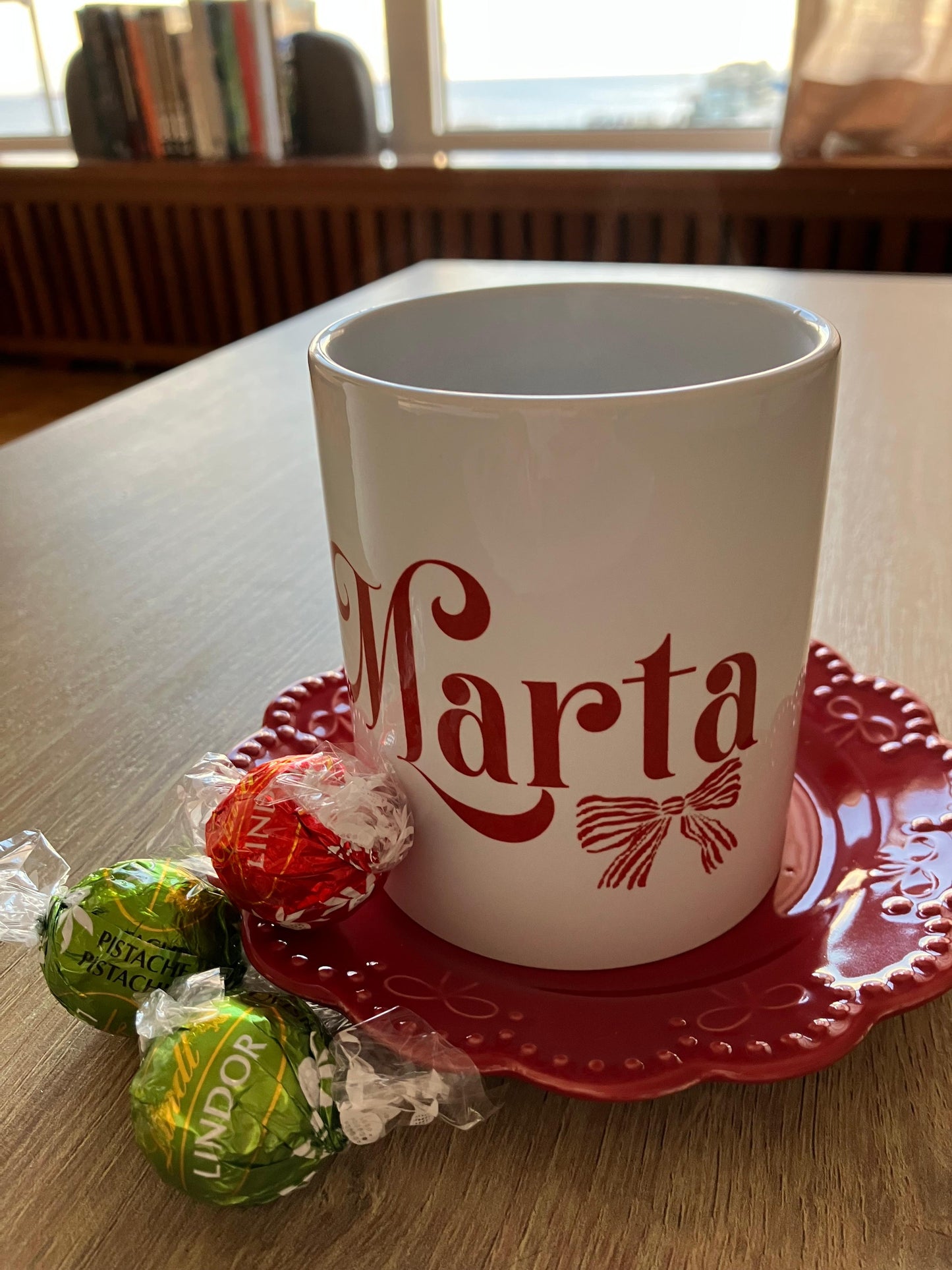 Tassa ceràmica personalitzada - Tipografia Nadal