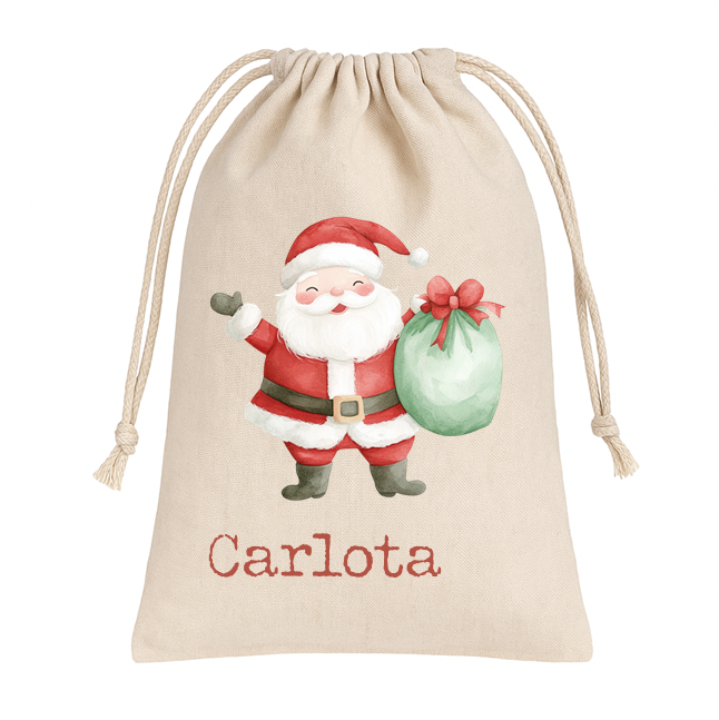 Bossa rústica col.leccio Nadal - Tió / Pare Noel